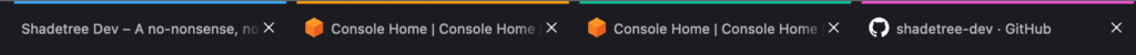 AWS Multi-tab