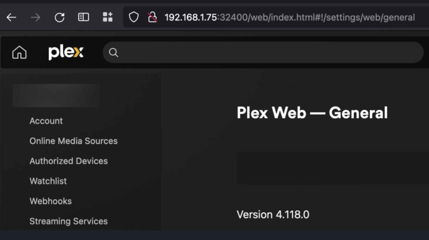 Plex UI