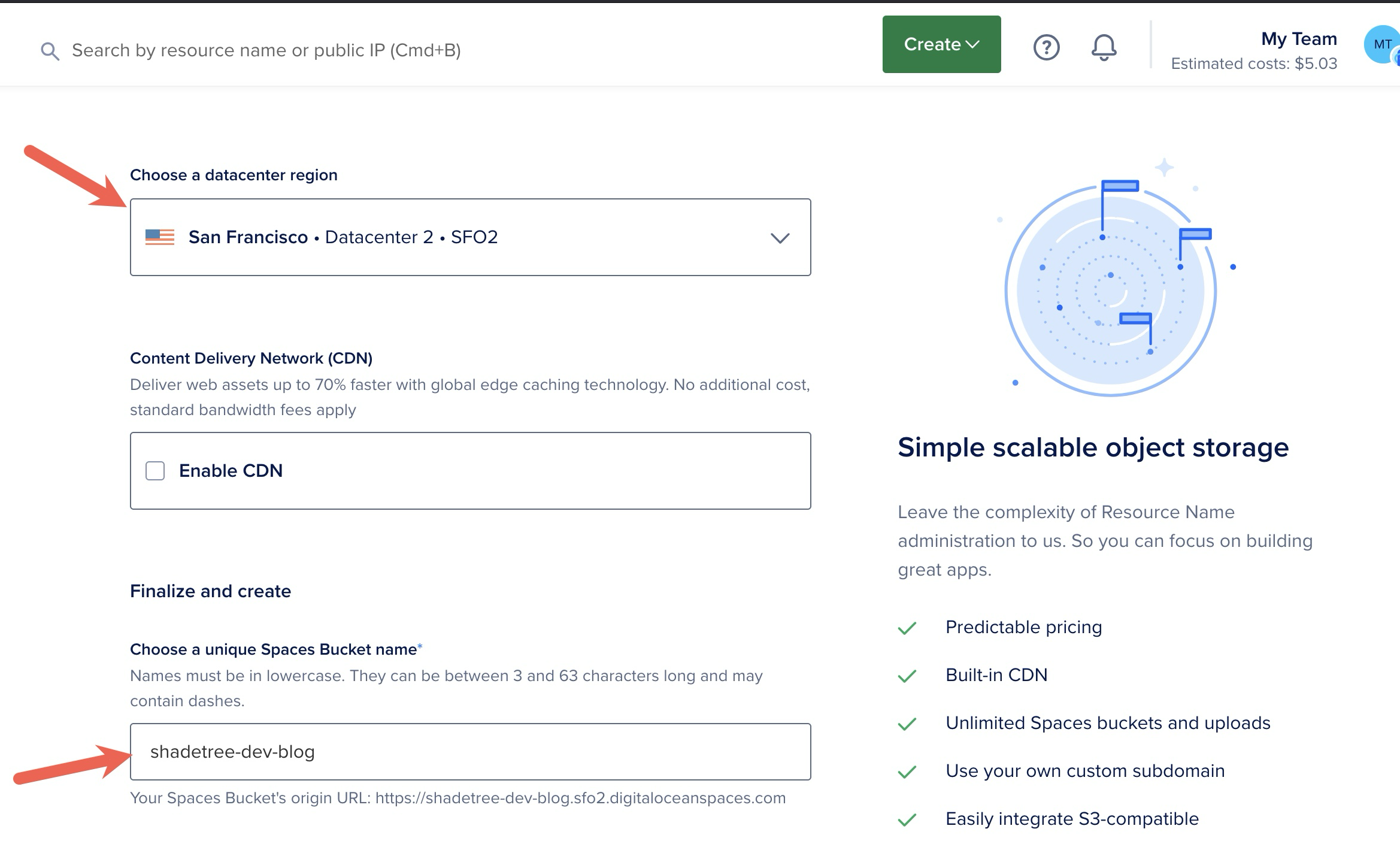 Configure Your Bucket